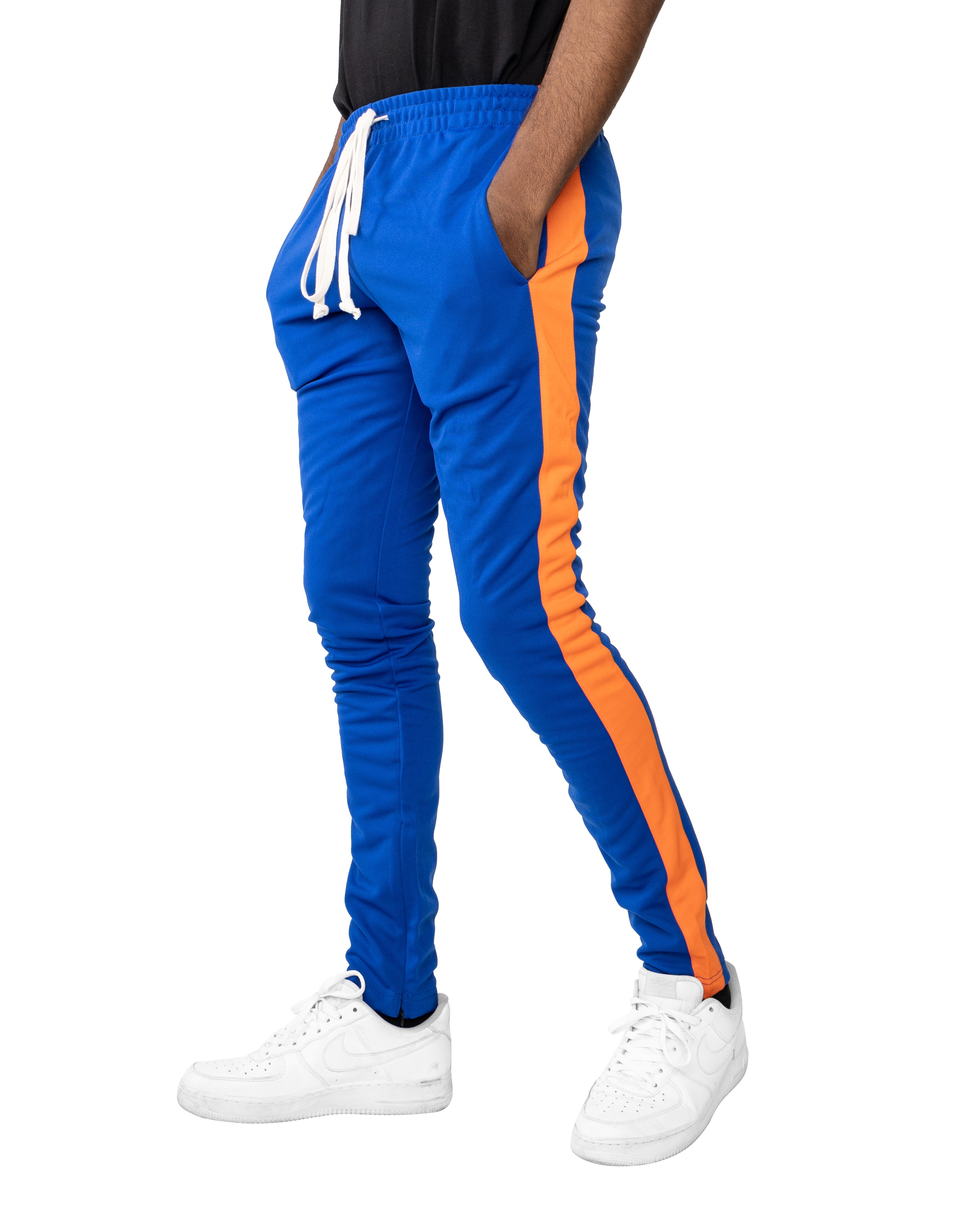 EPTM TRACK PANTS-BLUE/ORANGE