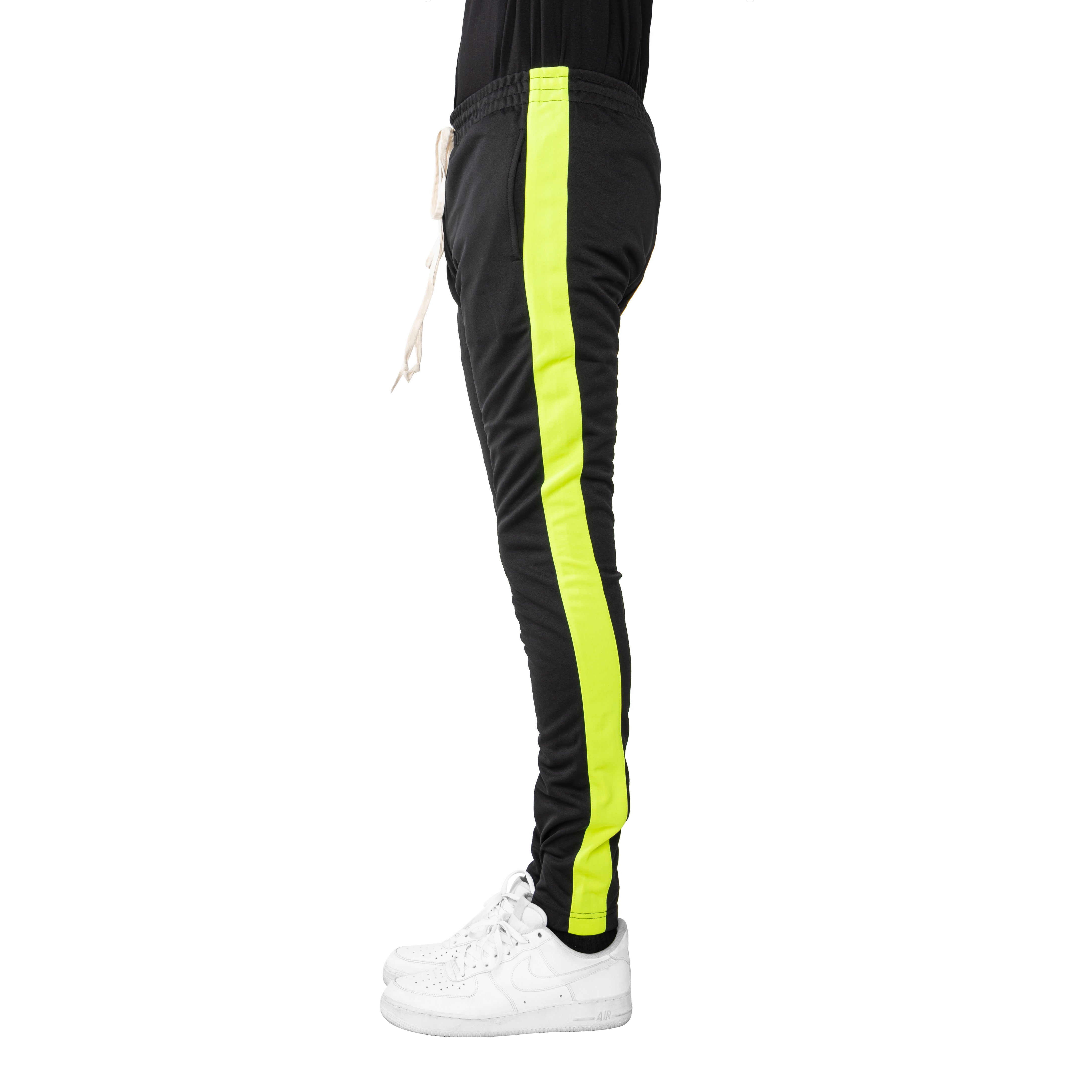 EPTM TRACK PANTS-BLACK/NEON GREEN