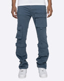 EPTM BACKLOT CARGO PANTS-DENIM BLUE