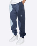 EPTM X PASCAL WAVY SWEATPANTS-BLUE