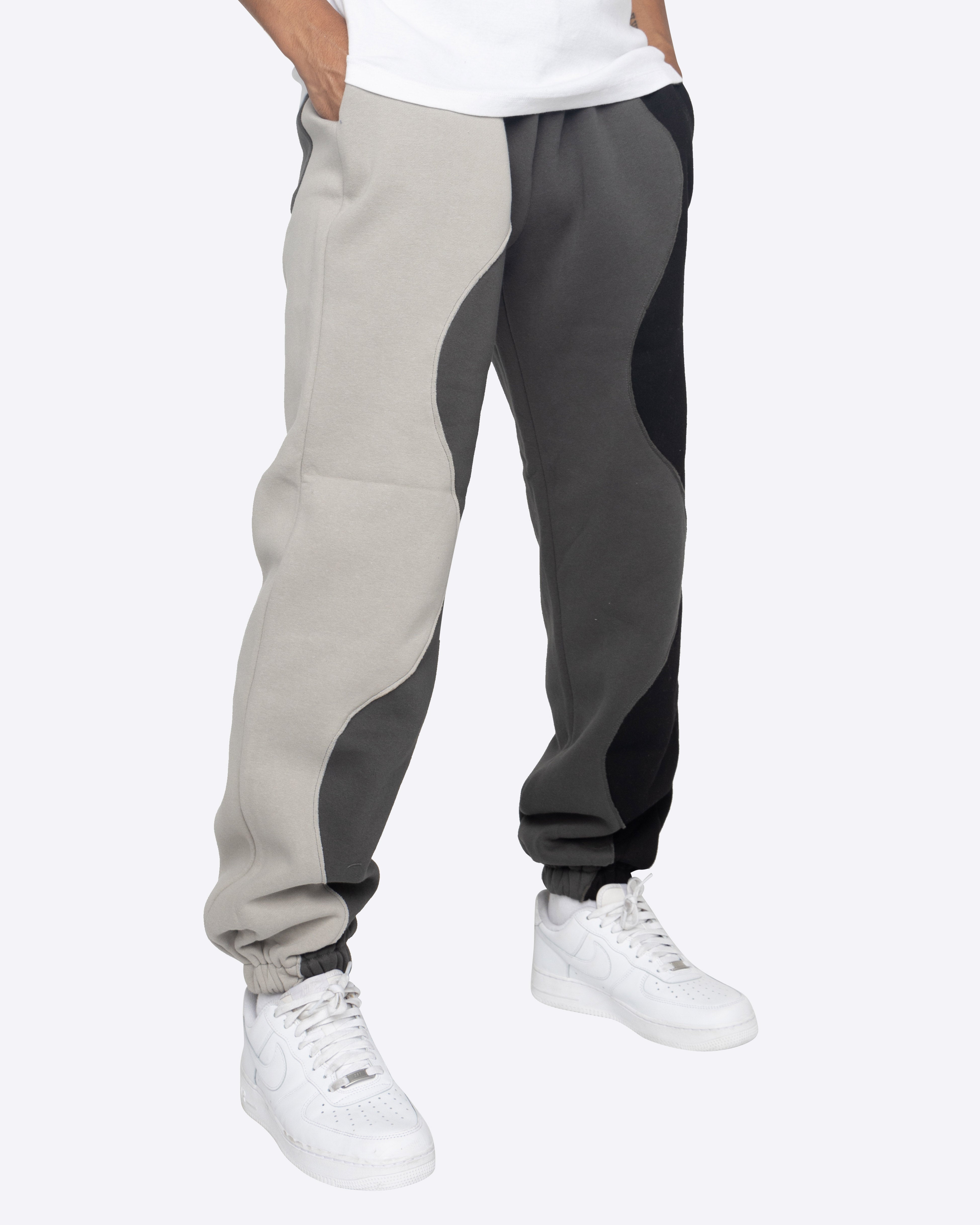 EPTM X PASCAL WAVY SWEATPANTS-CHARCOAL