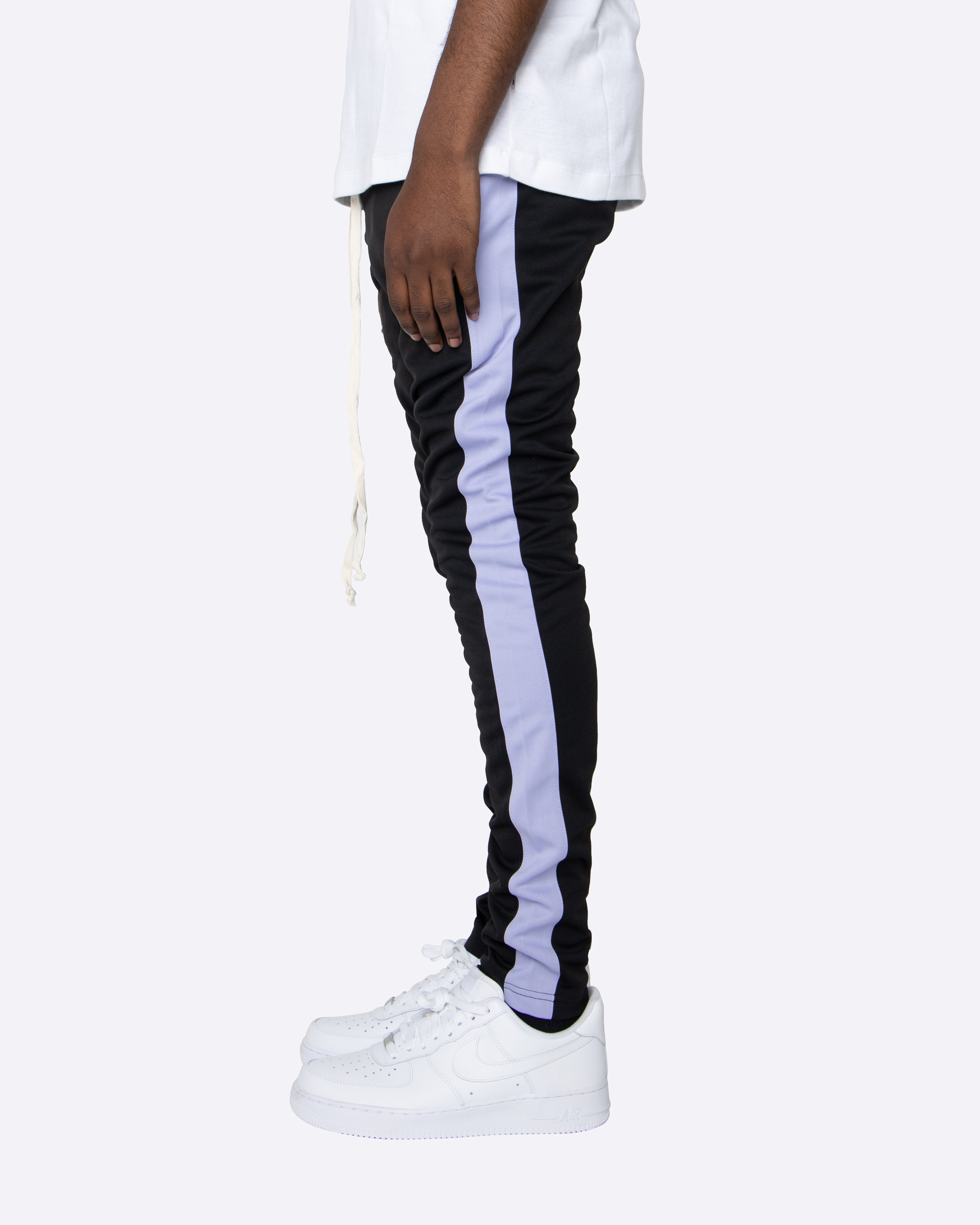 EPTM TRACK PANTS-BLACK/LAVENDER