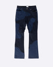 DAVE EAST MARBLE PANTS-BLUE/BLUE