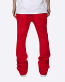 PERFECT FLARE SWEATPANTS-RED