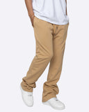 PERFECT FLARE SWEATPANTS-TAN