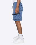 EPTM COMBAT CARGO SHORTS-DENIM BLUE