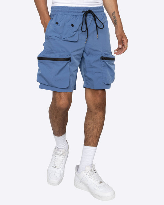 EPTM COMBAT CARGO SHORTS-DENIM BLUE