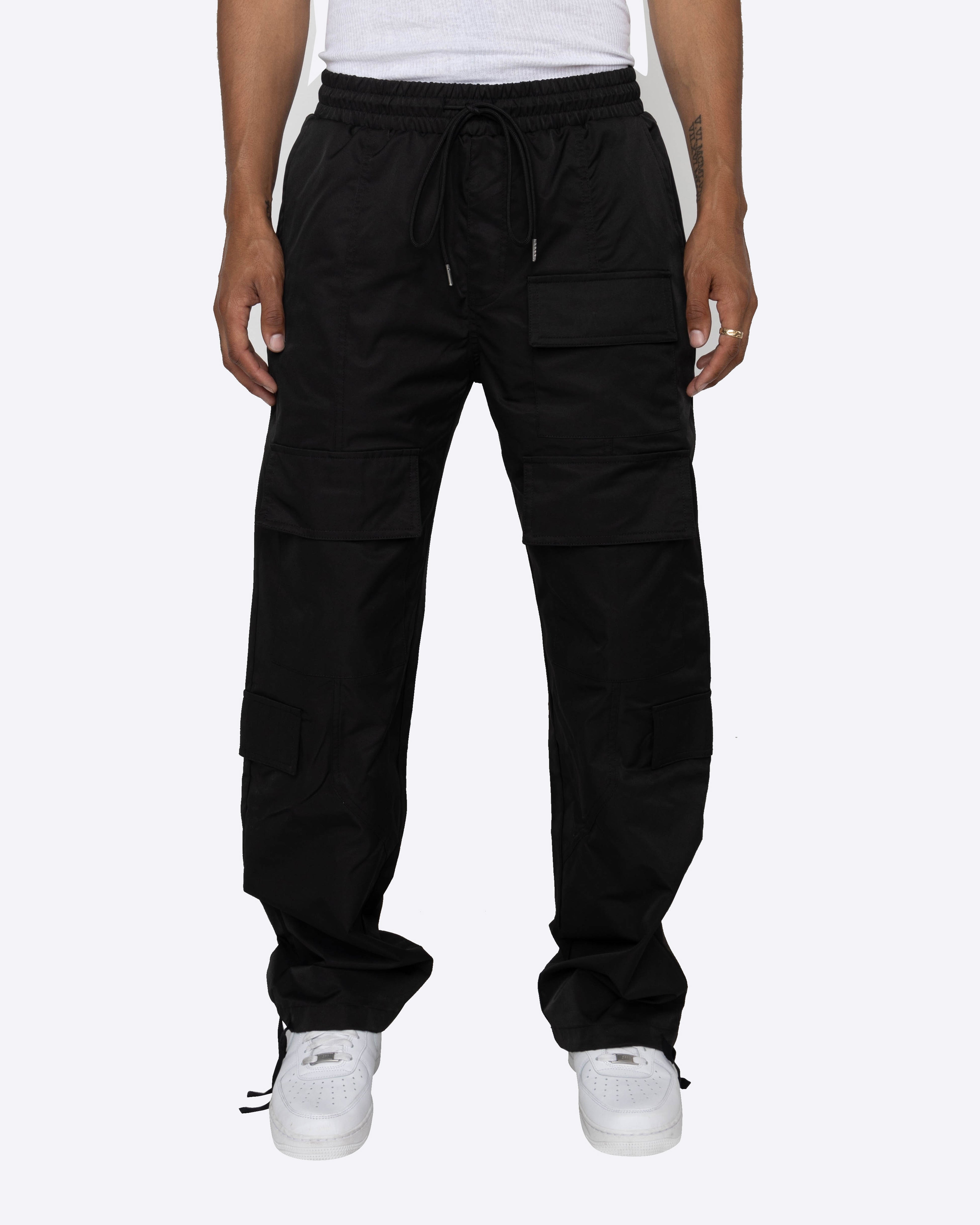 EPTM EASY CARGO PANTS - BLACK