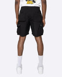 EPTM COMBAT CARGO SHORTS-BLACK