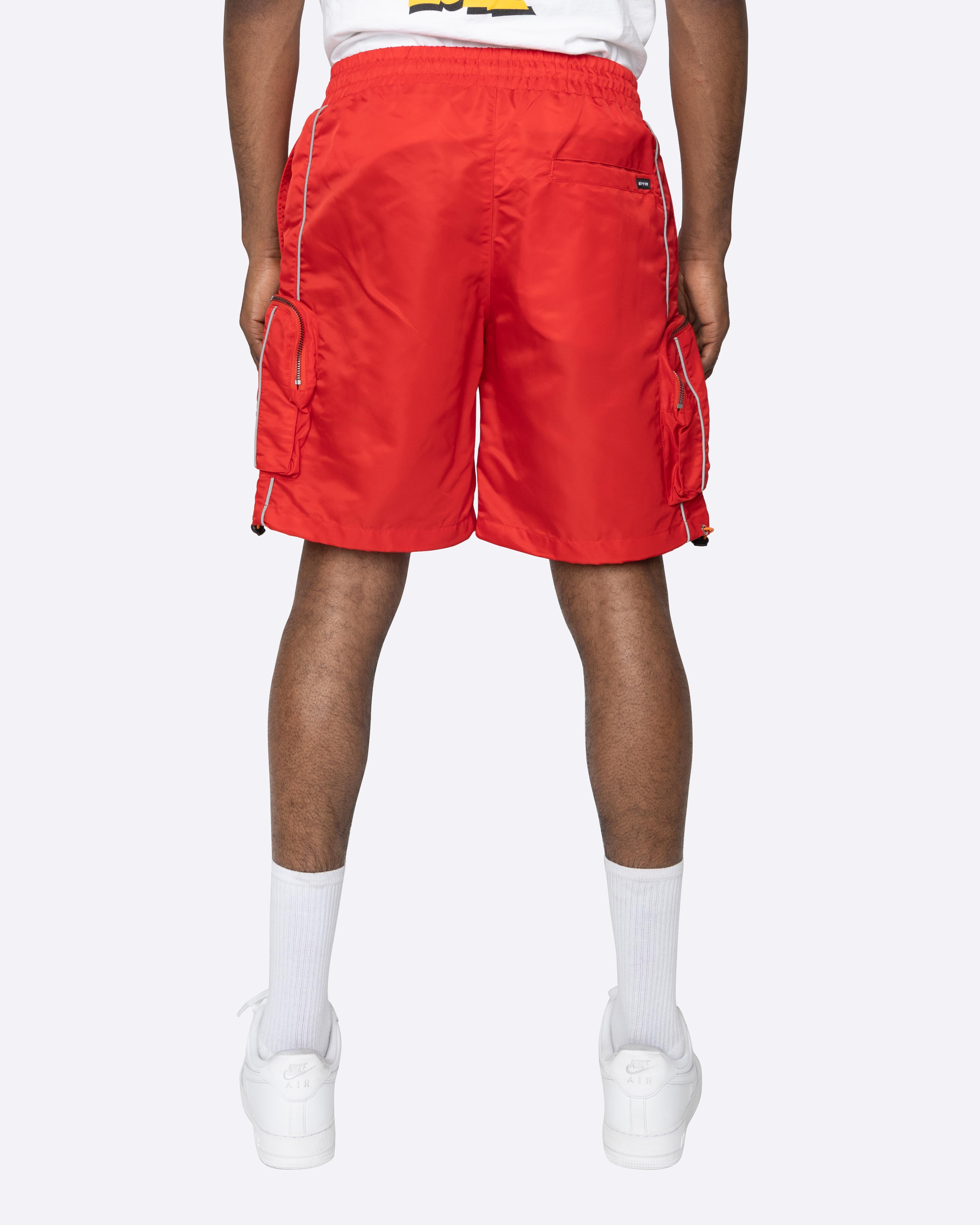 EPTM 3M CARGO SHORTS-RED