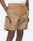 EPTM 3M CARGO SHORTS-COFFEE