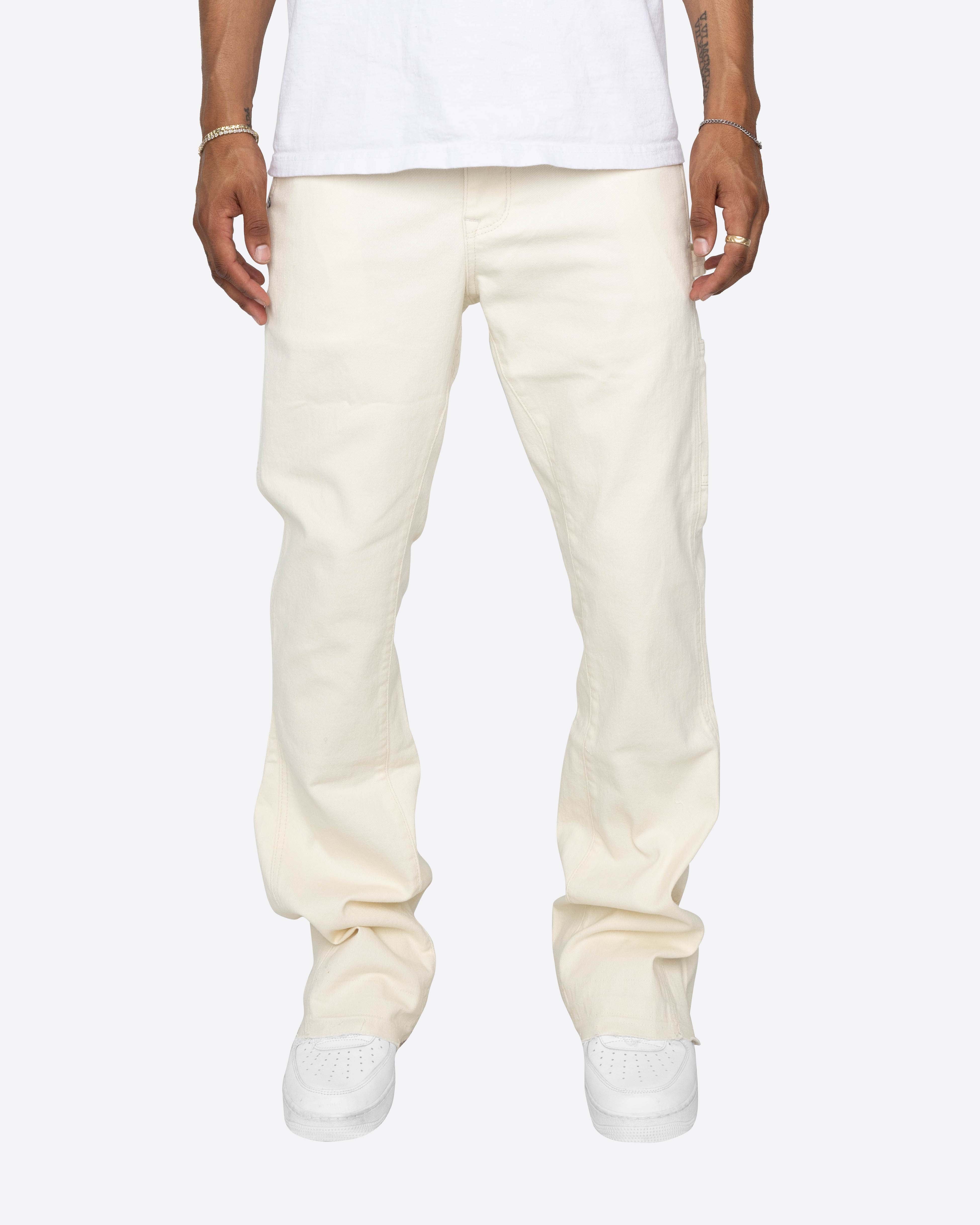 EPTM NINE FLARE PANTS-CREAM