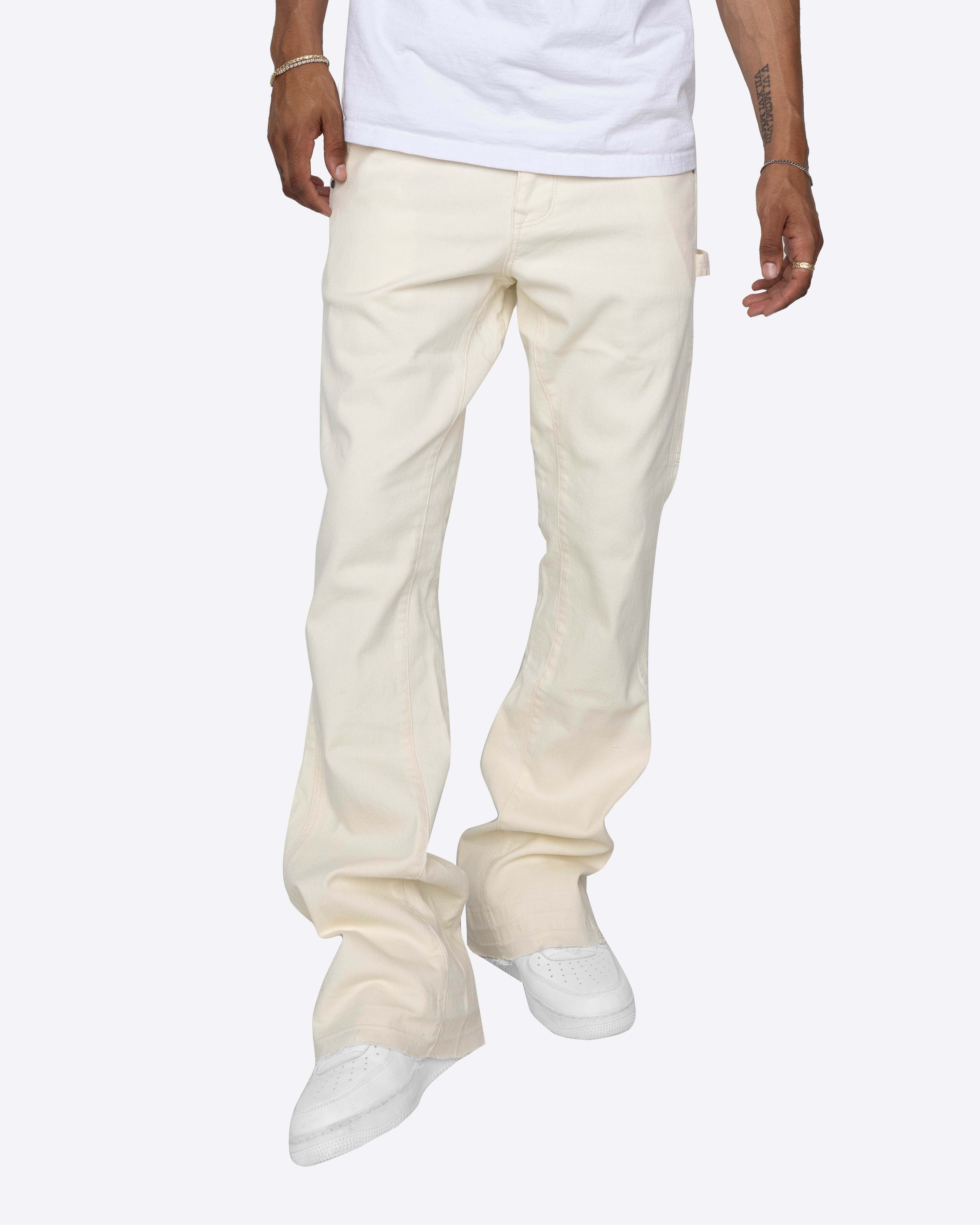 EPTM NINE FLARE PANTS-CREAM