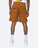 EPTM C4 SHORTS-BROWN