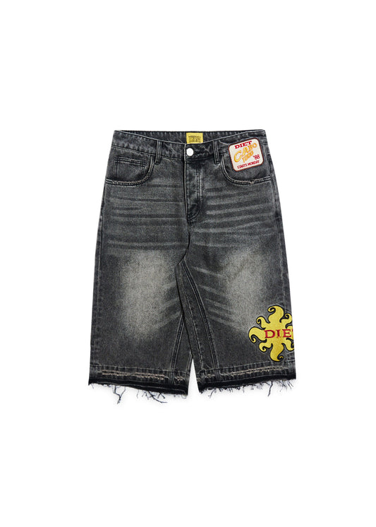 Baja Denim Short - Washed Slate