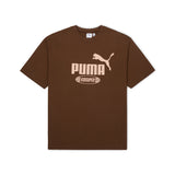 PUMA X KIDSUPER KING GRAPHIC TEE [CHESTNUT BROWN]