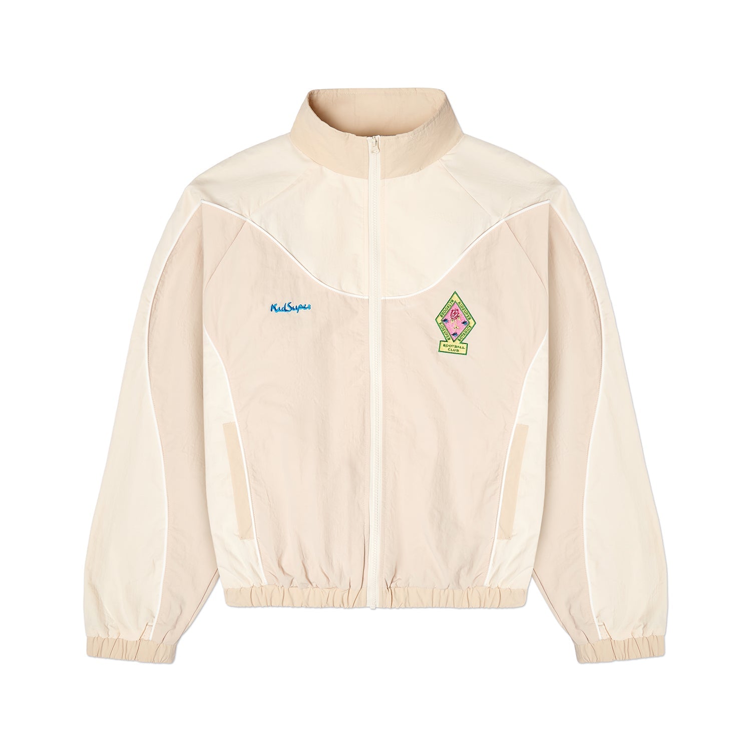 Brooklyn Botanics Nylon Tracksuit Top [Cream]