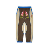 Brooklyn Botanics Nylon Tracksuit Bottoms [Brown/Blue]