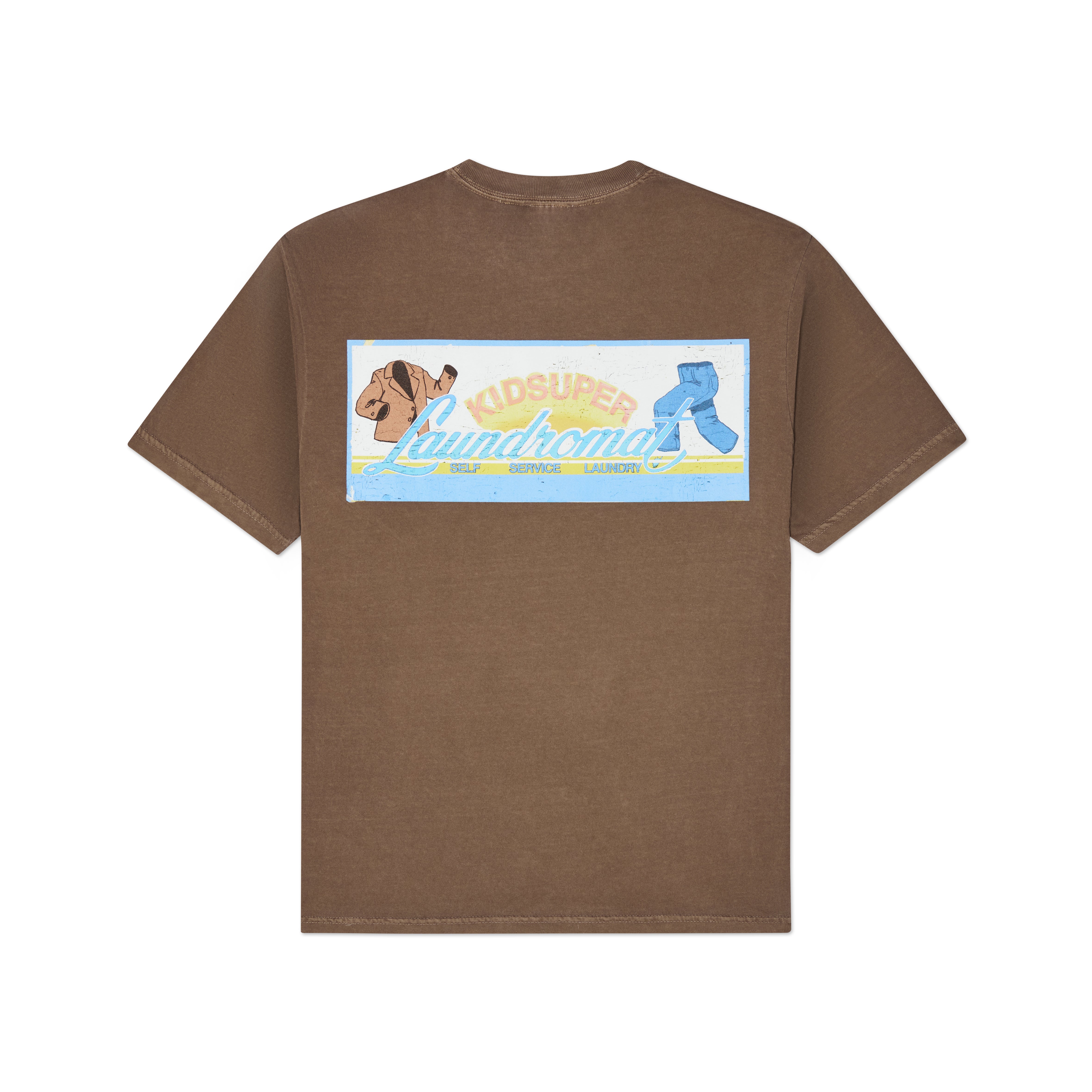 Laundromat Tee [Brown]