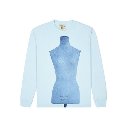 Dress Form Longsleeve Tee [Baby Blue]