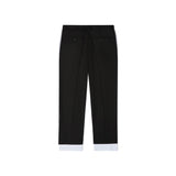 Cuff Pants [Black]