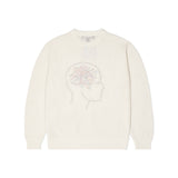 Thoughts in my Head Loose Gauge Sweater [Bone]