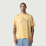 Lightning Hand Tee - Yellow