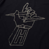 Lightning Hand Tee - Black