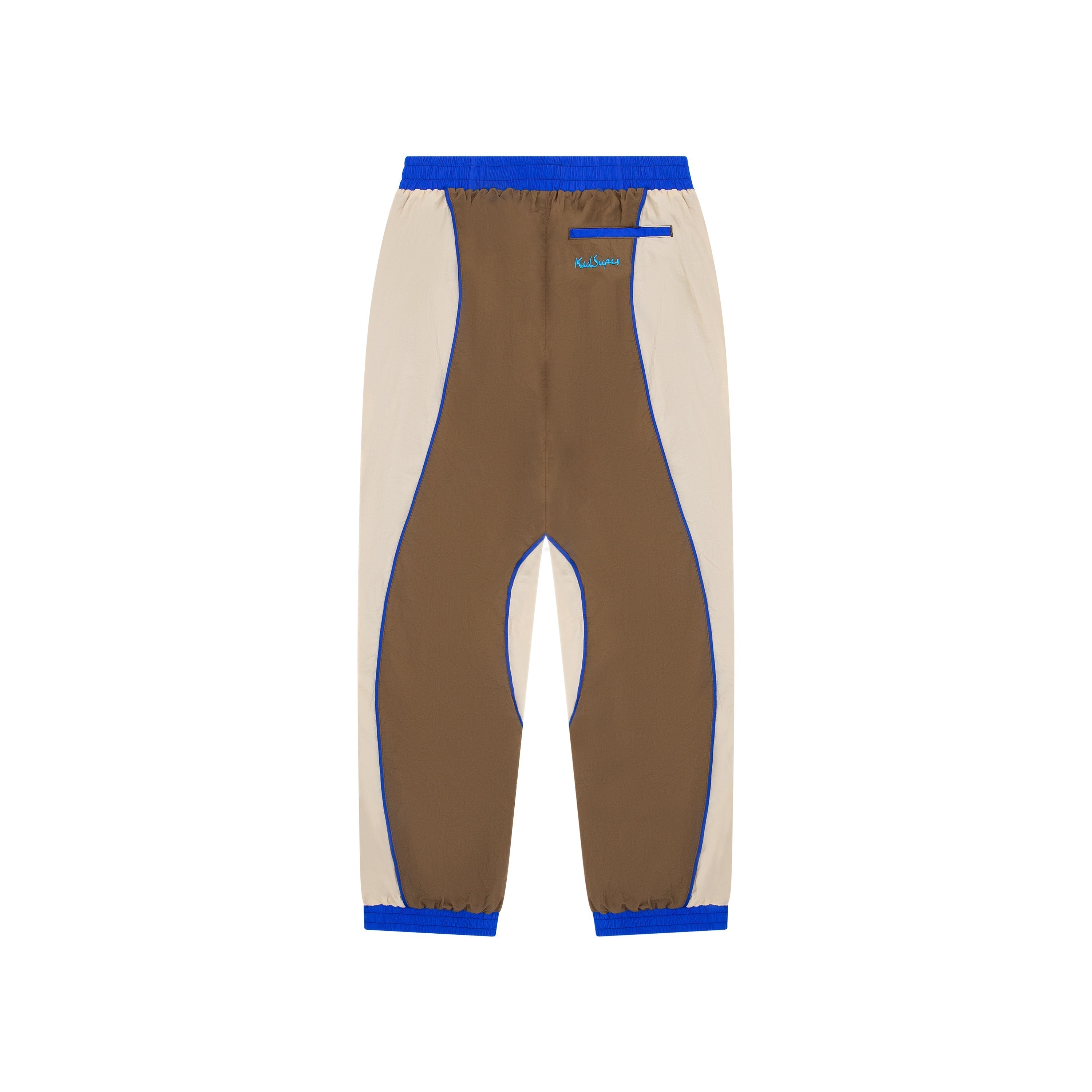 Brooklyn Botanics Nylon Tracksuit Bottoms [Brown/Blue]