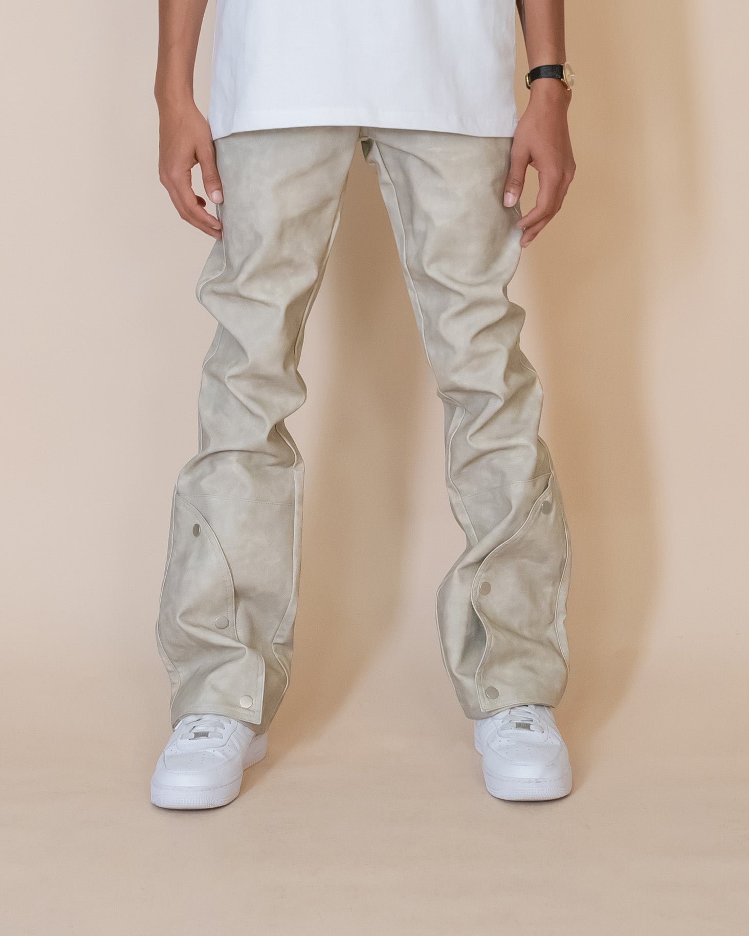 EPTM RODEO FLARE PANTS - CEMENT