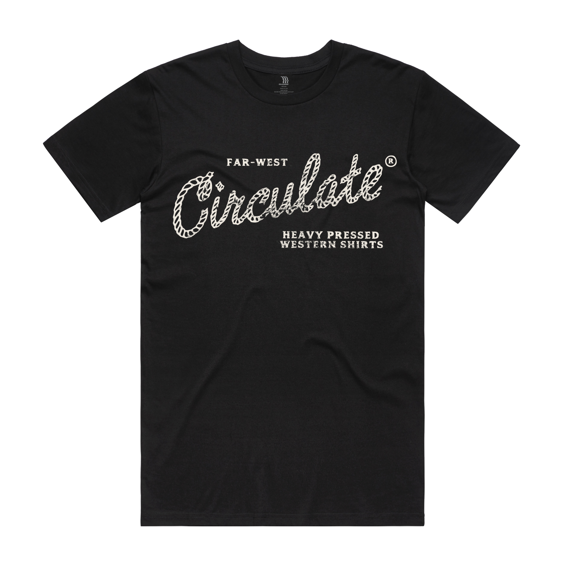 Heavy Pressed Logo T-Shirt - Black