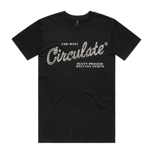 Heavy Pressed Logo T-Shirt - Black