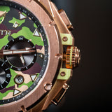 AM280RB - MK ROSE GOLD CAMO WATCH