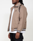 EPTM 23 VARSITY JACKET-MOCHA