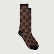 Monogram Ribbed Sock