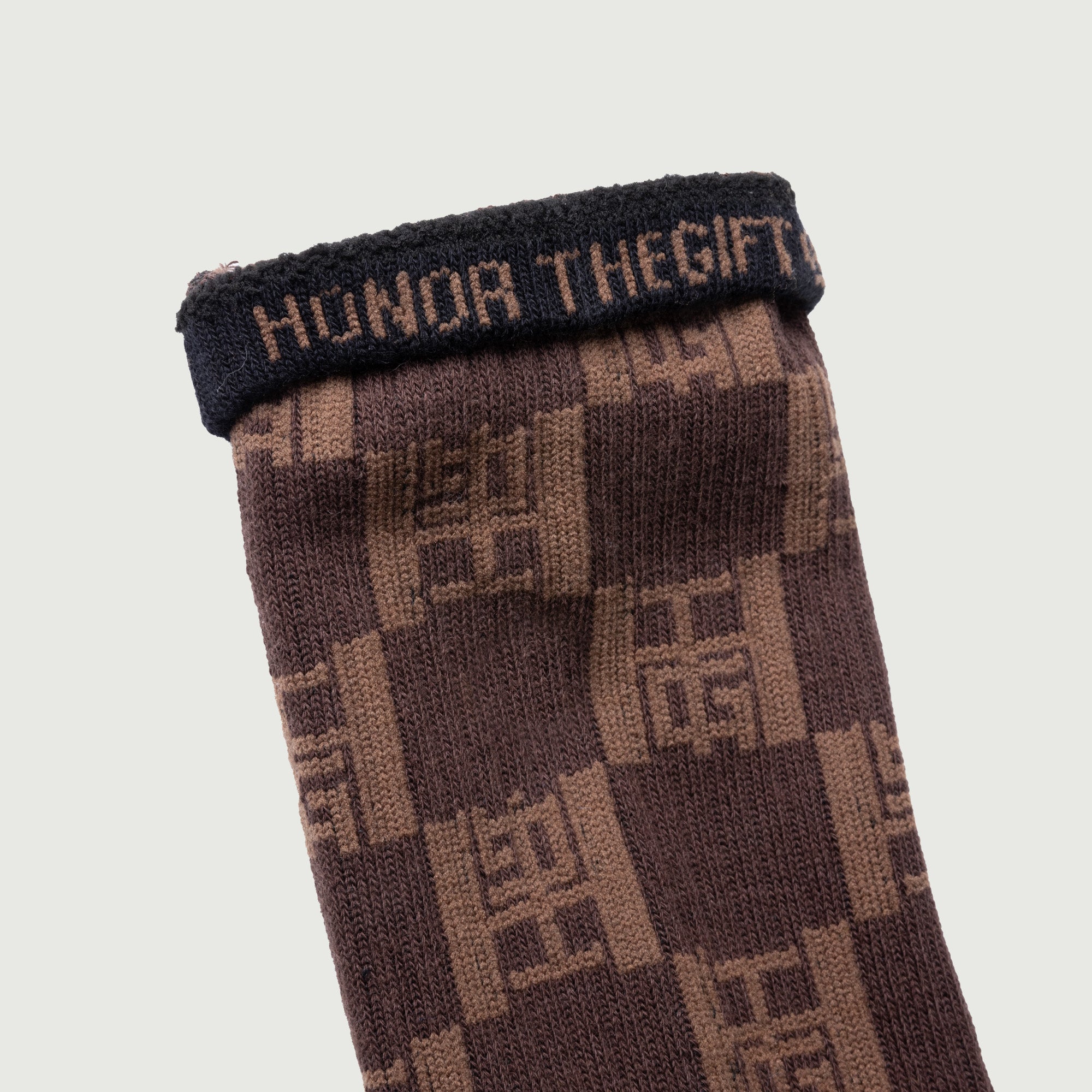 Monogram Ribbed Sock