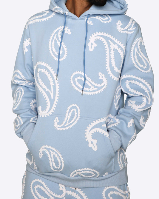 EPTM PUFFY HOODIE-LIGHT BLUE