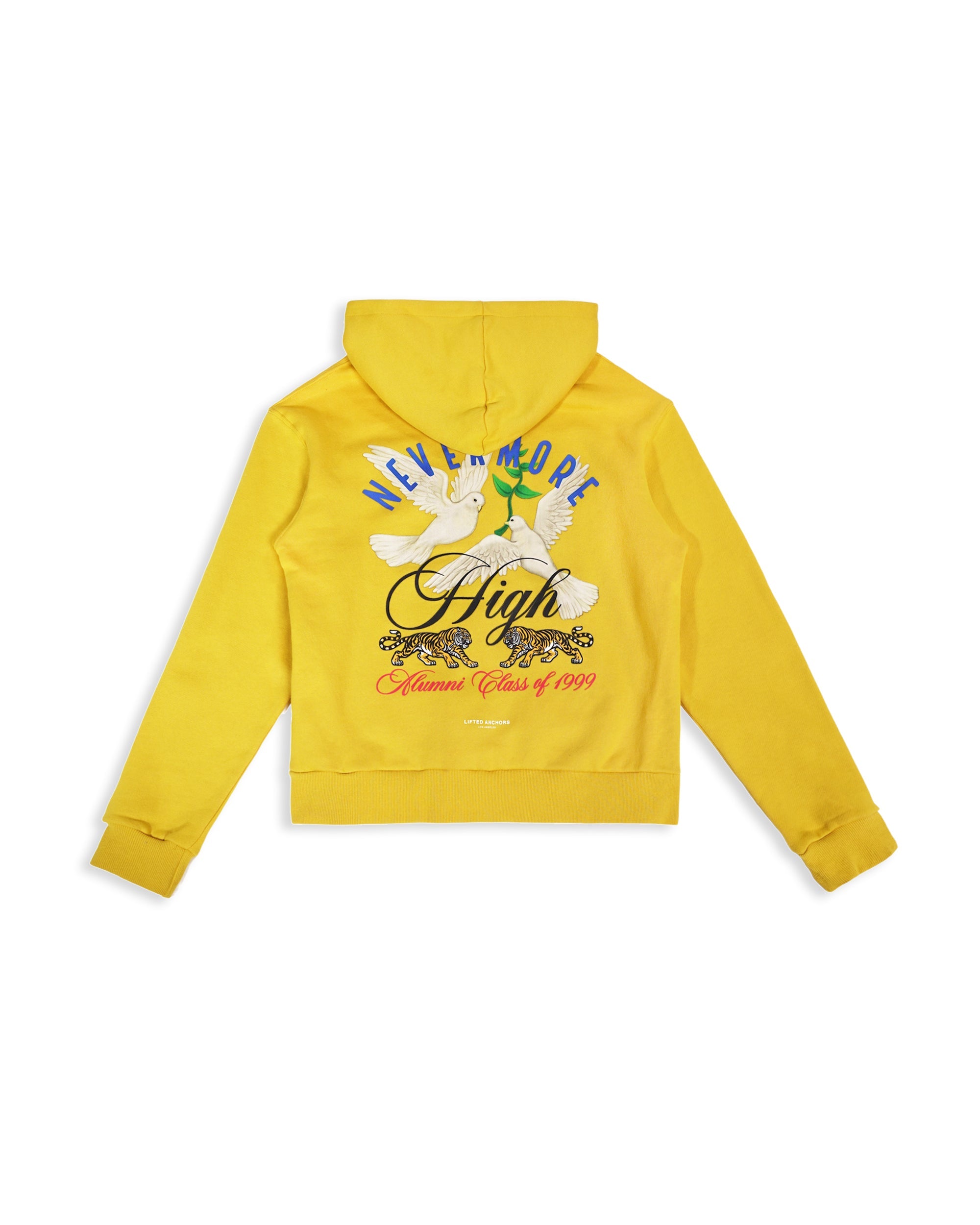 "Nevermore High" Hoodie (Yellow)