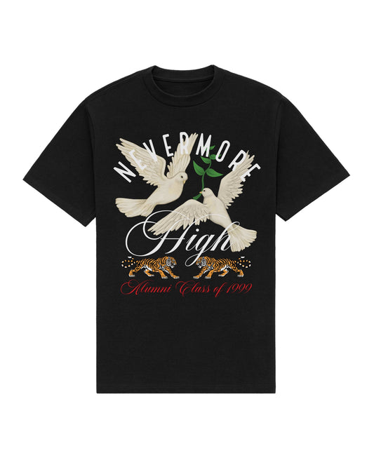 "Nevermore High" Tee (Black)