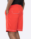 EPTM PIPING SHORTS-RED