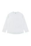 Structured Cotton Long Sleeve Tee