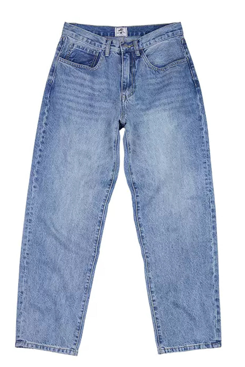 Heavyweight Straight Washed Jeans