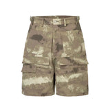 Vintage Camo Cargo Shorts