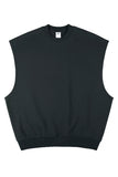 Heavyweight Sleeveless Hoodie Vest