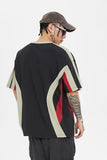 Two-Tone Colorblock Jersey Tee