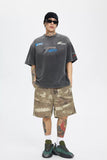 Vintage Camo Cargo Shorts