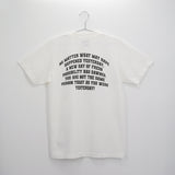 ATHLETICS TEE WHITE