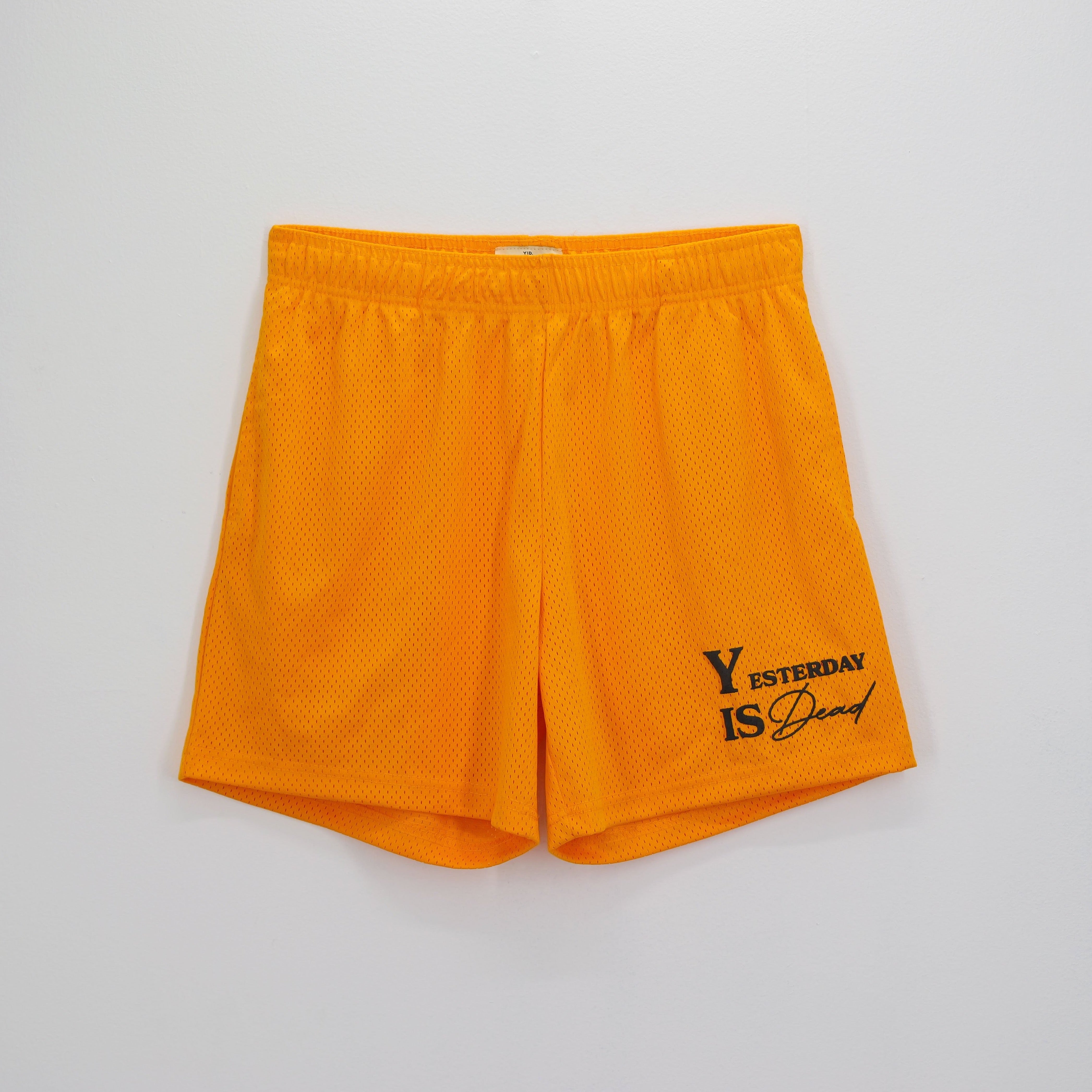 CORE MESH SHORTS GOLD