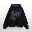 Potion Raw Edge Hoodie Black