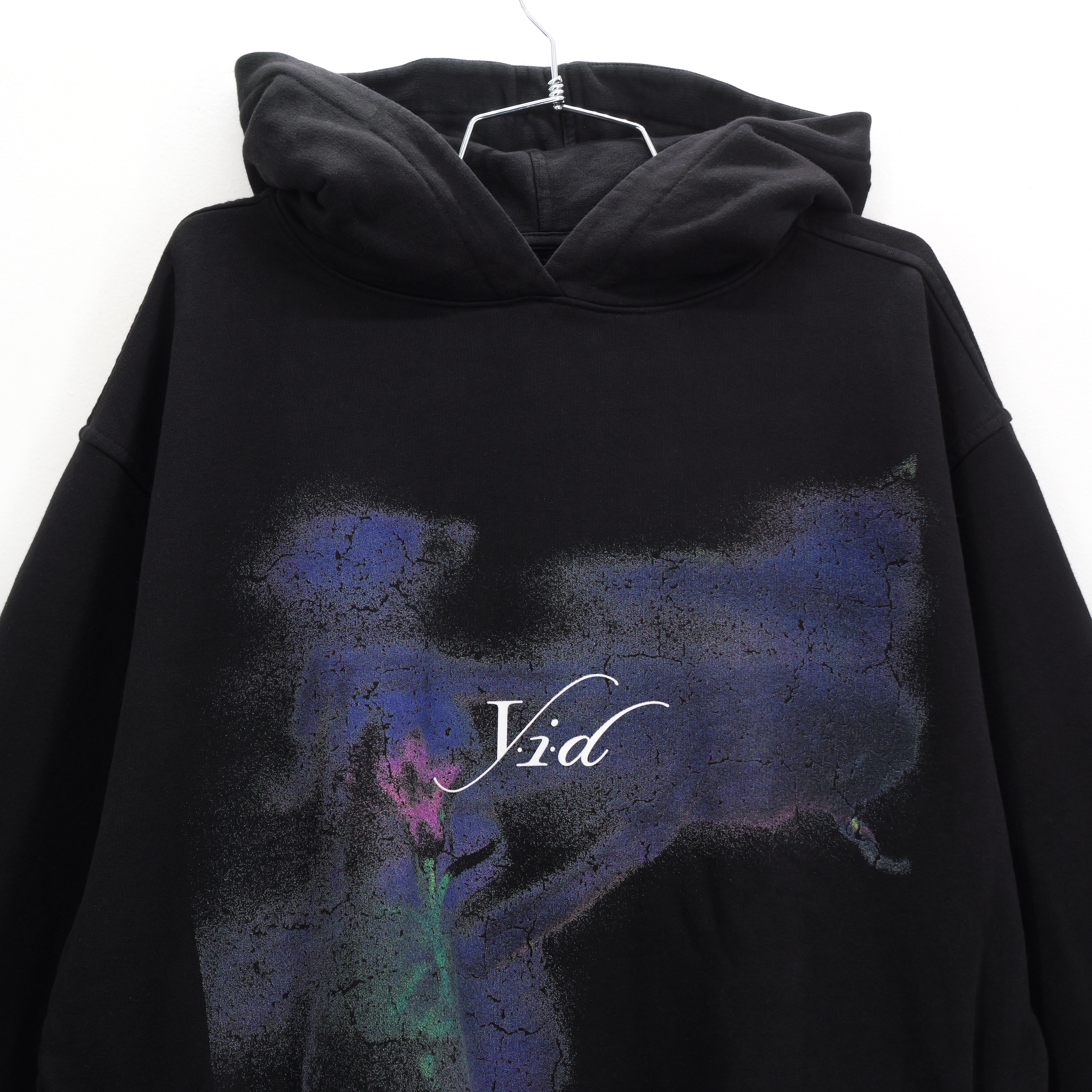 Potion Raw Edge Hoodie Black